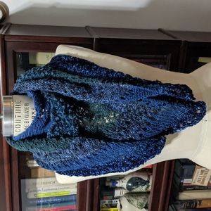 Hand Knit Shawl/wrap